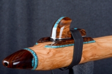 Olive Native American Flute, Minor, Low C#-4, #S2K